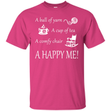 A Happy Me Custom Ultra Cotton T-Shirt - Crafter4Life - 8