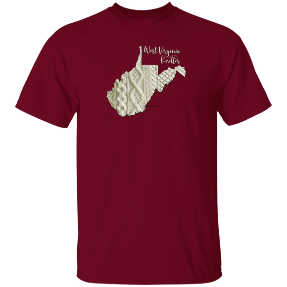 West Virginia Knitter Cotton T-Shirt