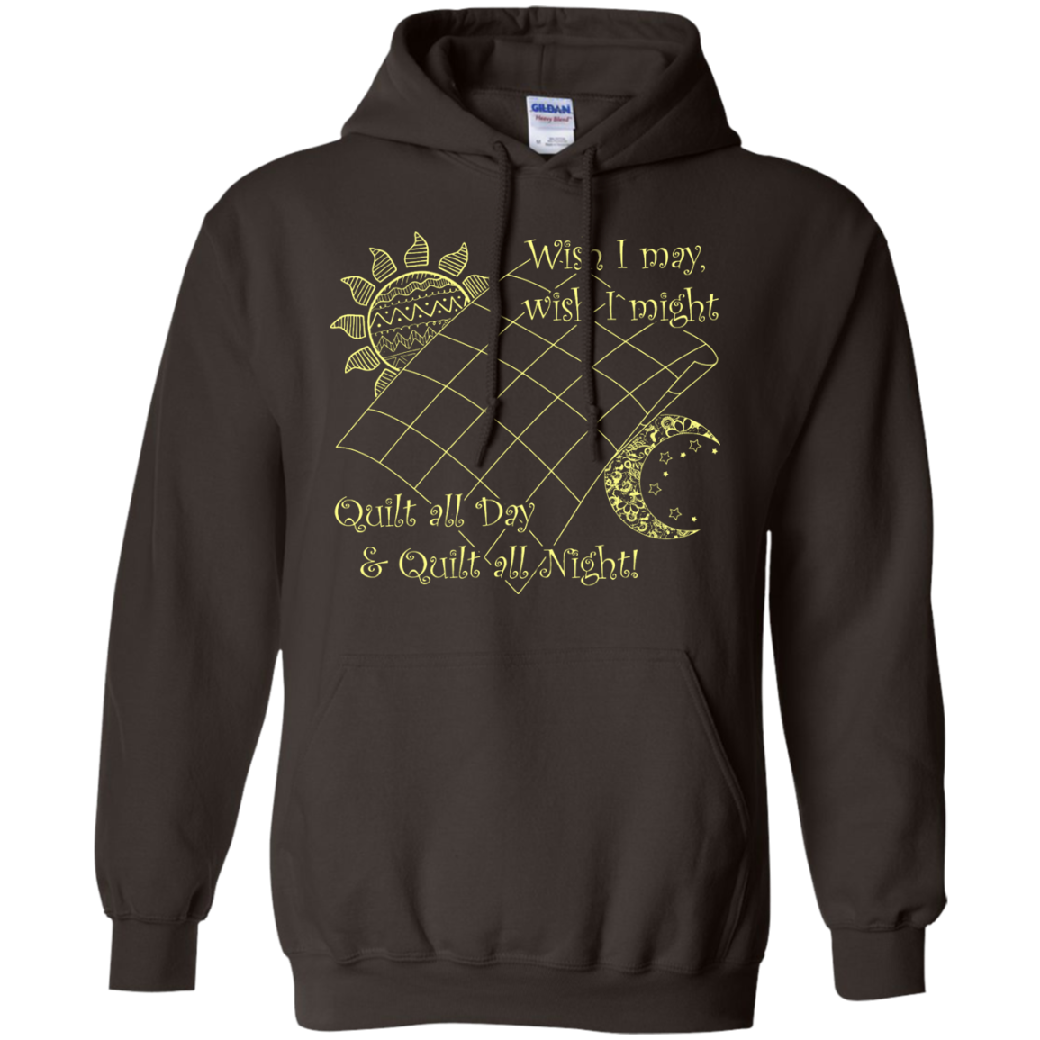 Wish I May Quilt Pullover Hoodies - Crafter4Life - 5