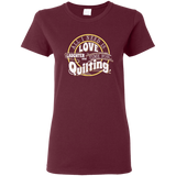 Time for Quilting Ladies T-Shirt