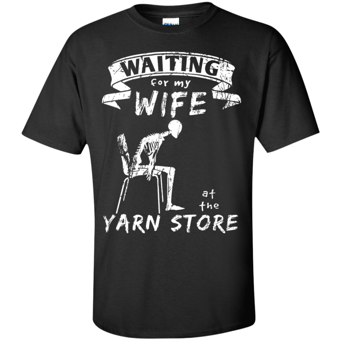 Waiting at the Yarn Store Men's and Unisex T-Shirts - Crafter4Life - 2
