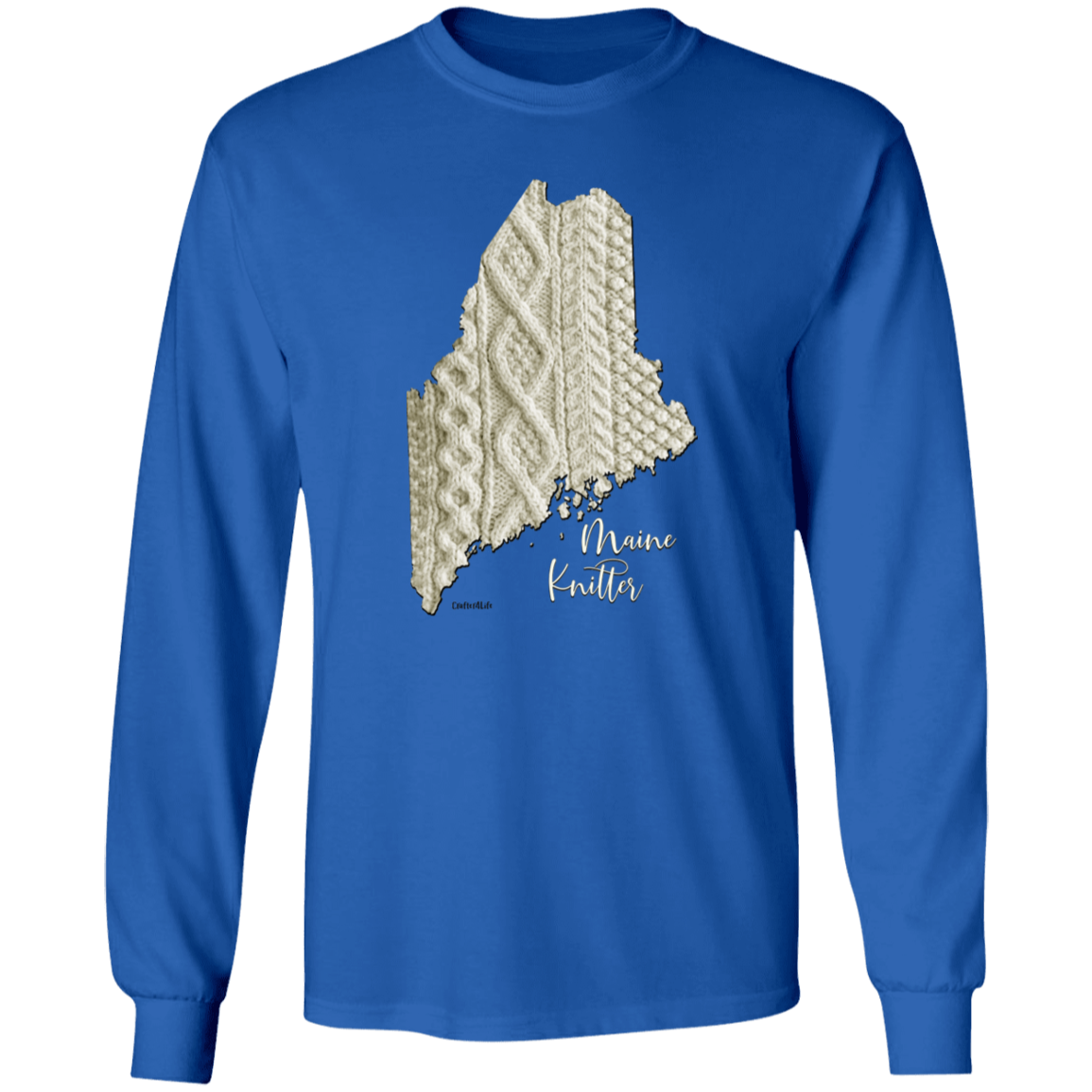 Maine Knitter LS Ultra Cotton T-Shirt