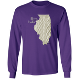 Illinois Knitter LS Ultra Cotton T-Shirt