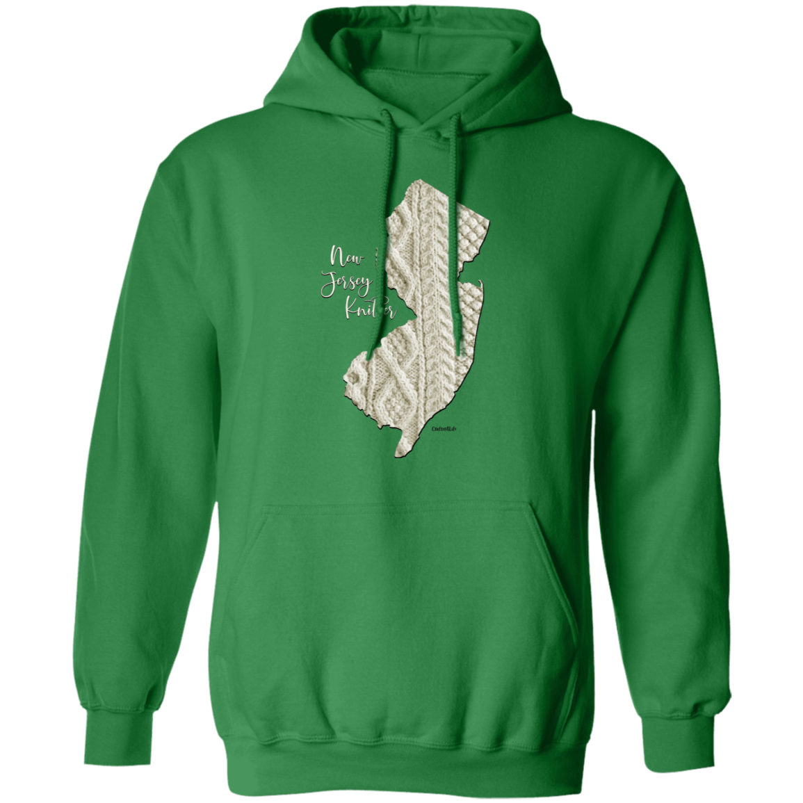 New Jersey Knitter Pullover Hoodie