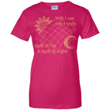 Wish I May Quilt Ladies Custom 100% Cotton T-Shirt - Crafter4Life - 1