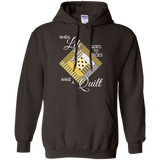 Make a Quilt (yellow) Pullover Hoodies - Crafter4Life - 5
