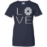 LOVE Quilting Ladies Custom 100% Cotton T-Shirt - Crafter4Life - 11