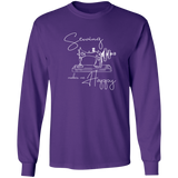 Sewing Makes Me Happy Long Sleeve T-Shirt