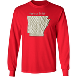 Arkansas Knitter LS Ultra Cotton T-Shirt