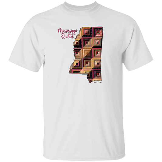Mississippi Quilter T-Shirt, Gift for Quilting Friends and Family
