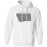 Montana Crocheter Pullover Hoodie