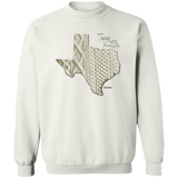 Texas Knitter Crewneck Pullover Sweatshirt