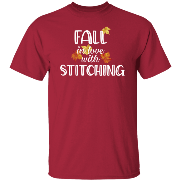 Fall in Love with Stitching T-Shirt