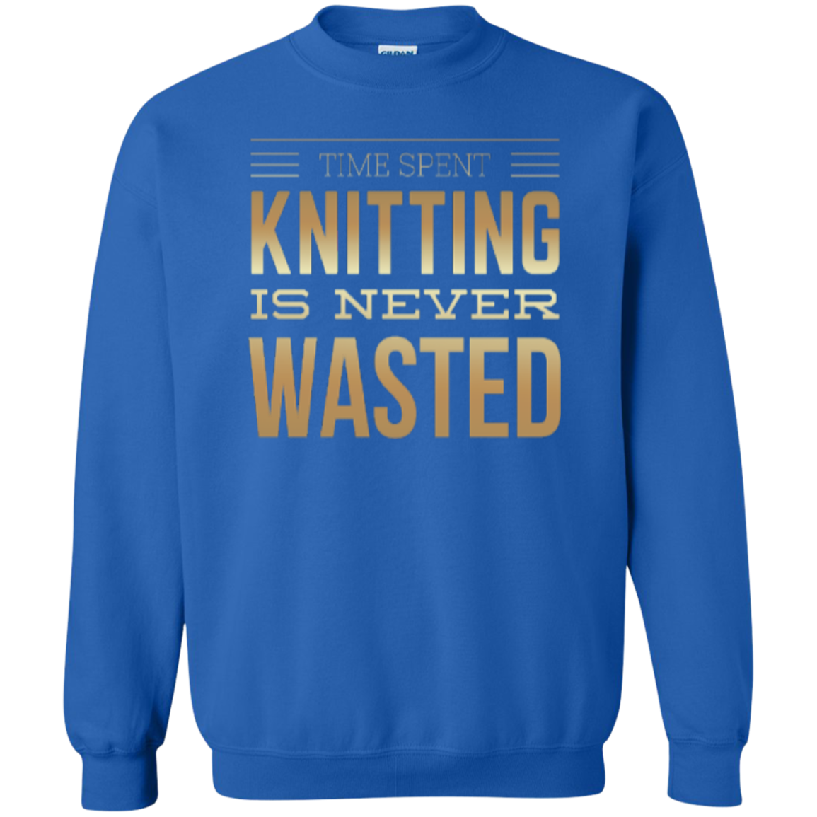 Time Spent Knitting Crewneck Sweatshirt - Crafter4Life - 6