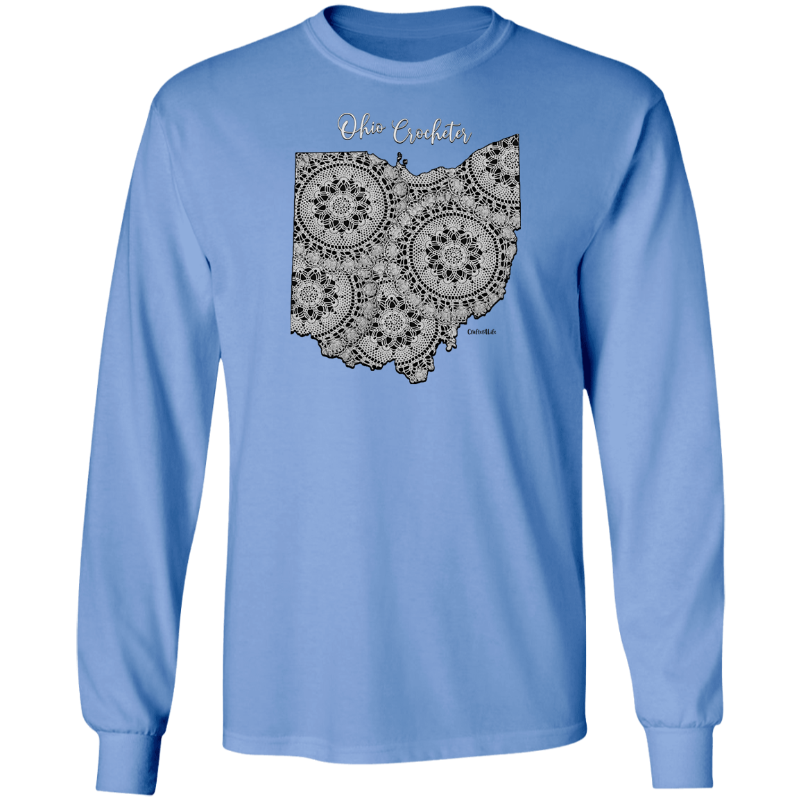 Ohio Crocheter LS Ultra Cotton T-Shirt
