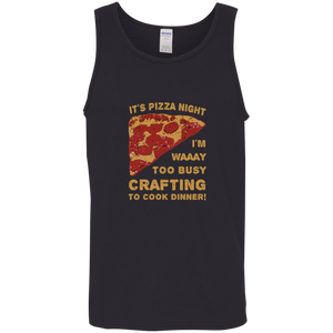 Pizza Night Cotton Tank Top