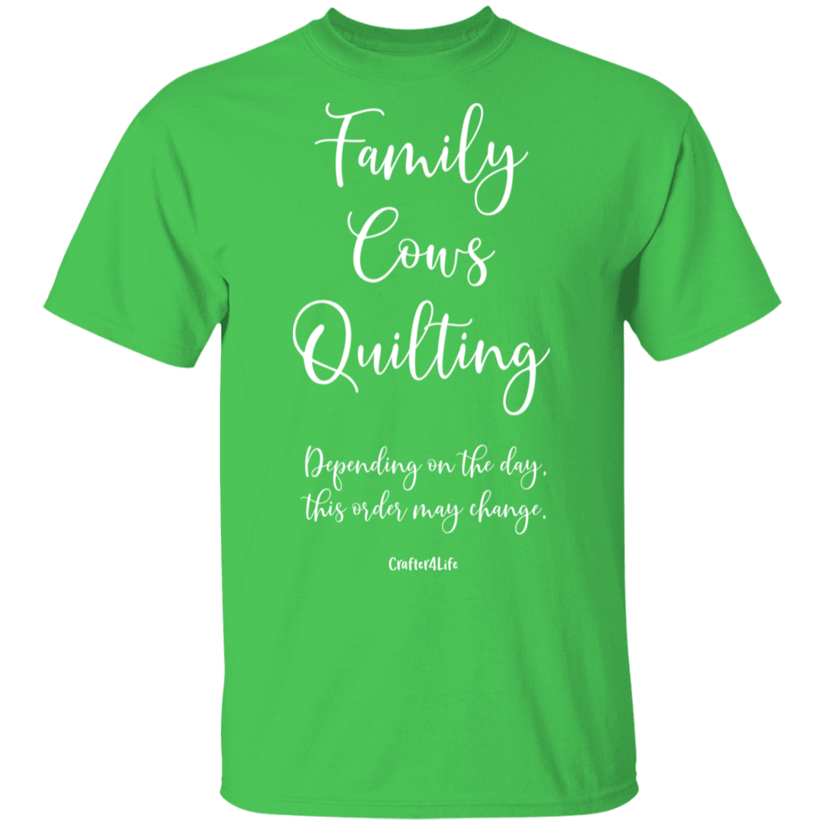 Family-Cows-Quilting T-Shirt