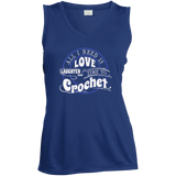 Time to Crochet Ladies Sleeveless V-Neck - Crafter4Life - 2