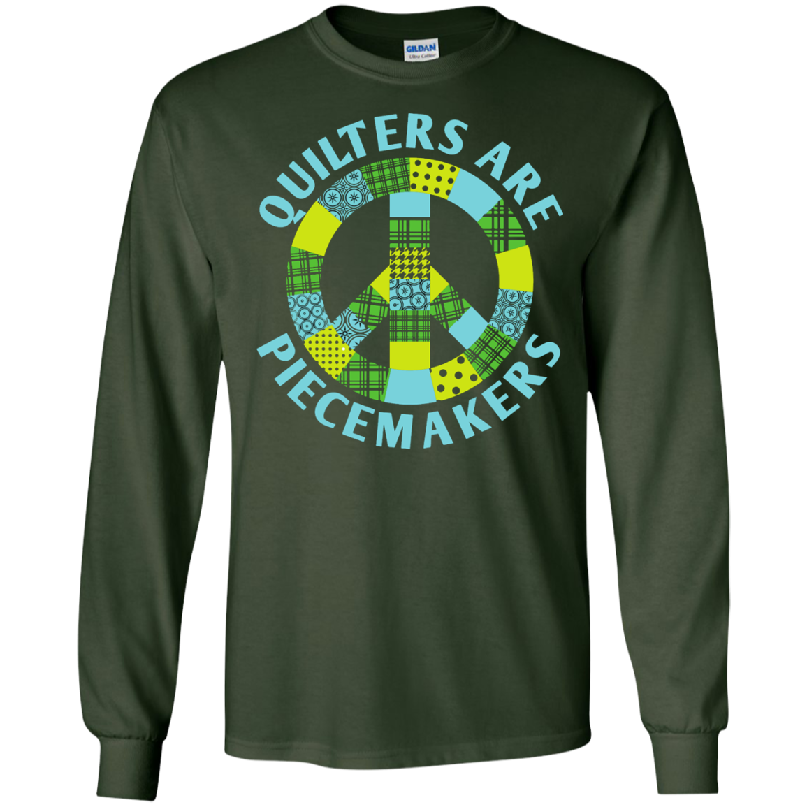 Quilters are Piecemakers Long Sleeve Ultra Cotton T-Shirt - Crafter4Life - 4