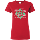 Quilting Seldom Unravels Ladies' T-Shirt