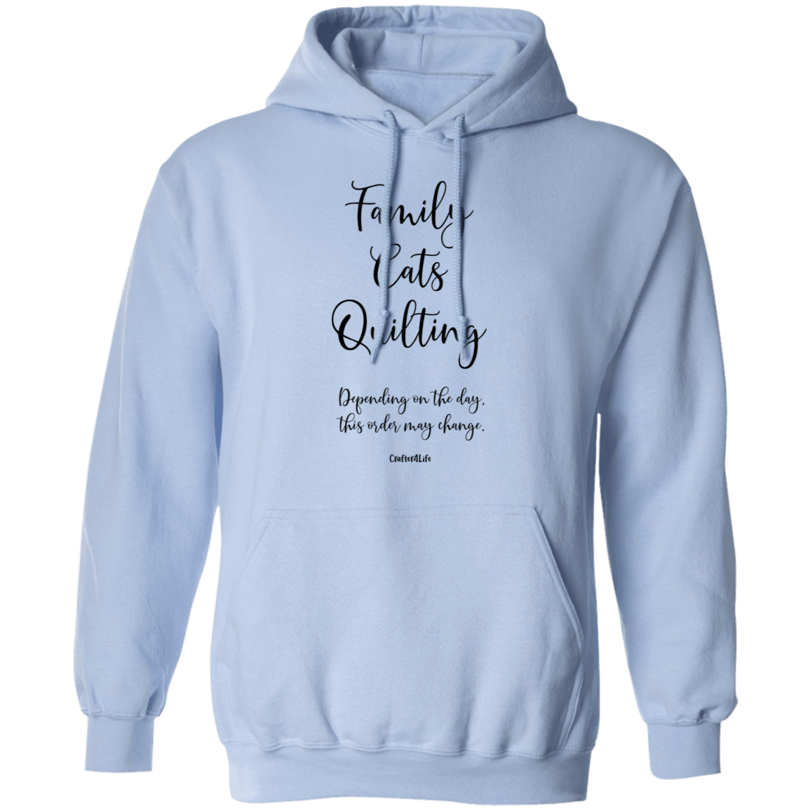 Family-Cats-Quilting Pullover Hoodie