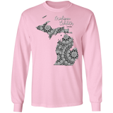 Michigan Crocheter LS Ultra Cotton T-Shirt