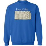 Kansas Knitter Crewneck Pullover Sweatshirt