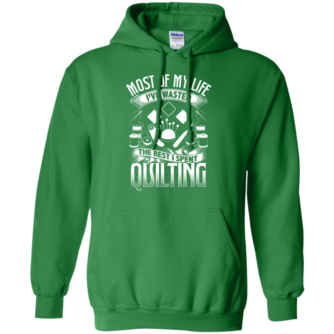 Most of My Life (Quilting) Pullover Hoodies - Crafter4Life - 7
