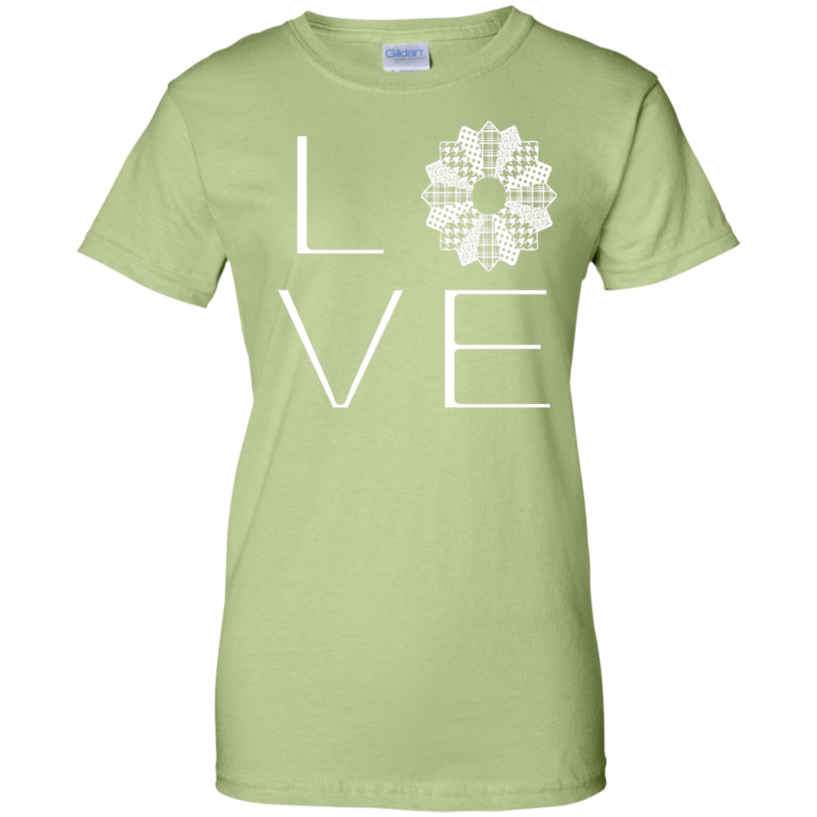 LOVE Quilting Ladies Custom 100% Cotton T-Shirt - Crafter4Life - 13