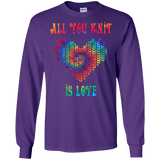 All You Knit Heart LS Ultra Cotton T-Shirt