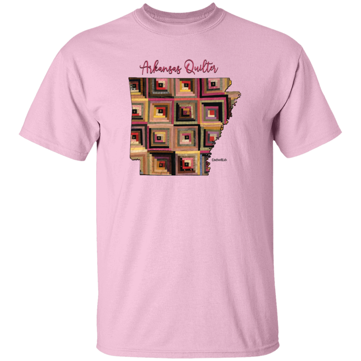 Arkansas Quilter T-Shirt, Gift for Quilting Friends and Family