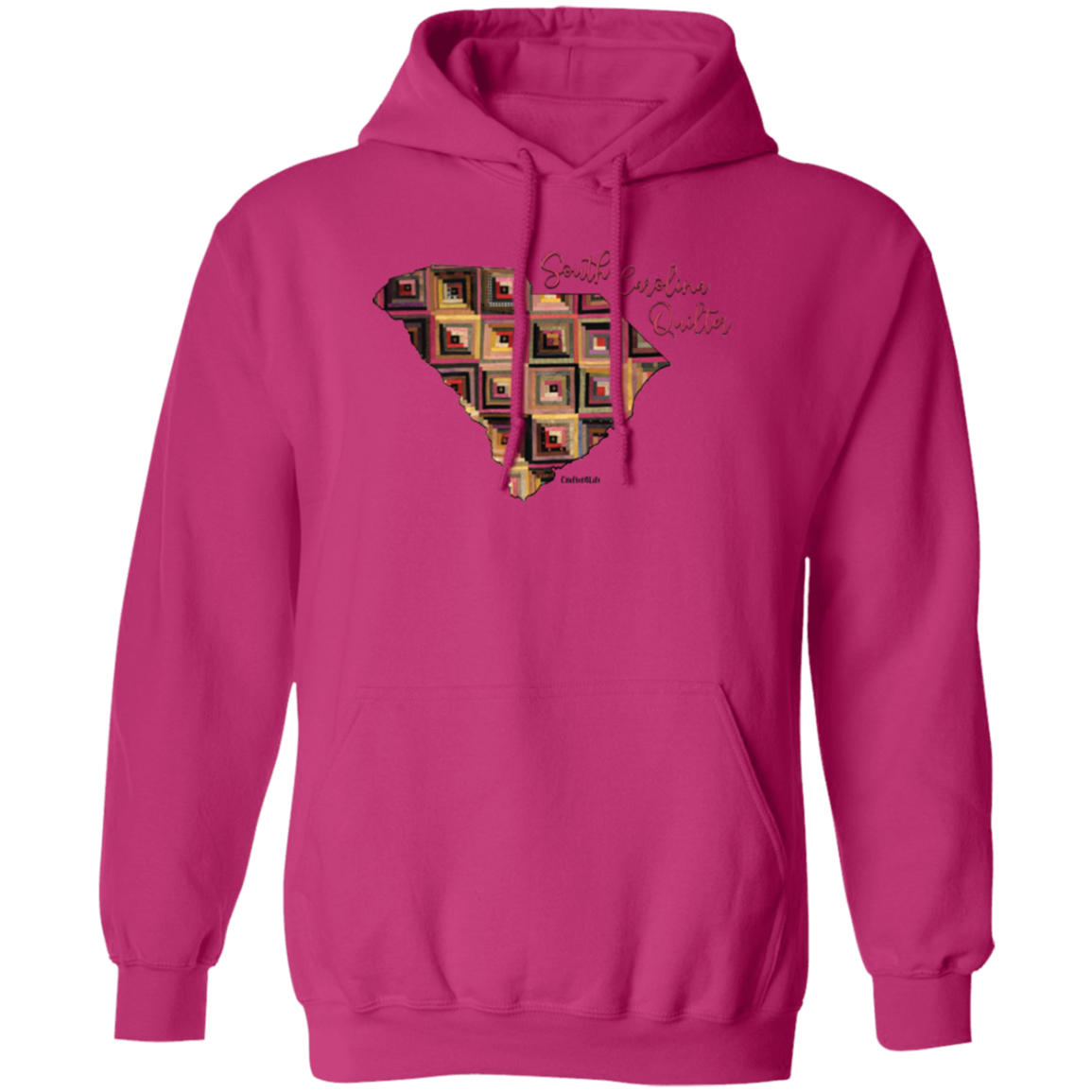 South Carolina Quilter Pullover Hoodie, Gift for Quilting Friends and Family