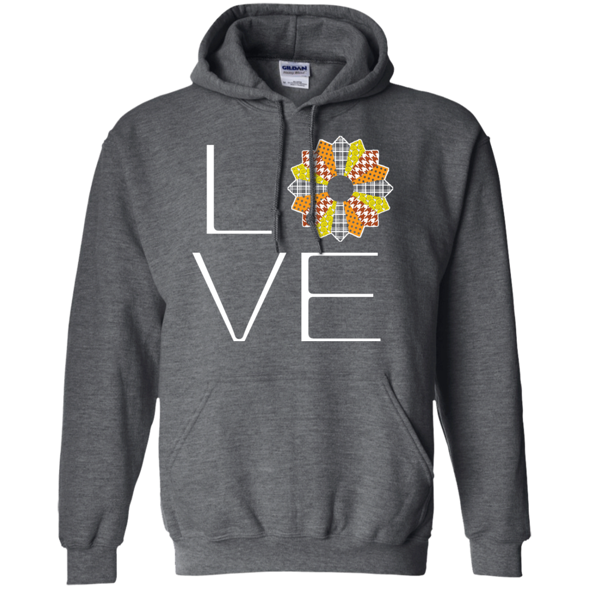 LOVE Quilting (Fall Colors) Pullover Hoodies - Crafter4Life - 7