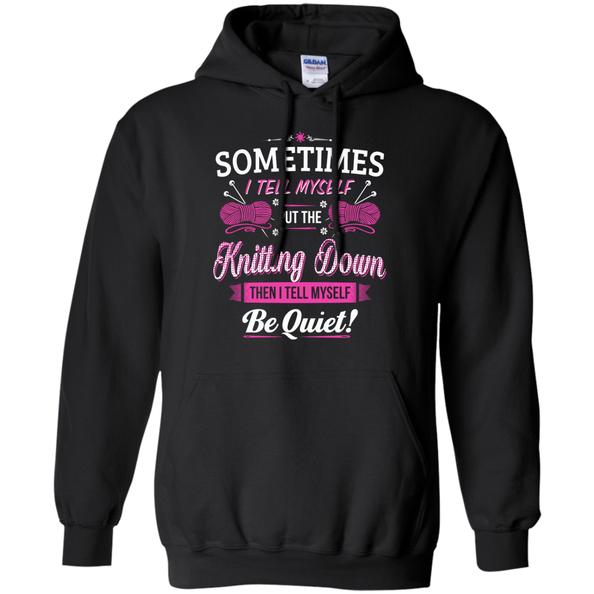Put the Knitting Down Pullover Hoodies - Crafter4Life - 3