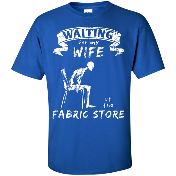 Waiting at the Fabric Store Men's and Unisex T-Shirts - Crafter4Life - 1