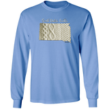 South Dakota Knitter LS Ultra Cotton T-Shirt