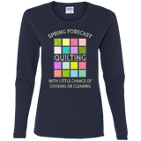 Spring Forecast:  Quilting Ladies Long Sleeve Shirts