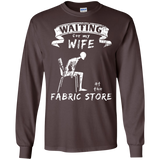 Waiting at the Fabric Store Long Sleeve T-Shirts - Crafter4Life - 3