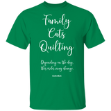 Family-Cats-Quilting T-Shirt