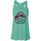 If I Can't Take My Crocheting Flowy Racerback Tank