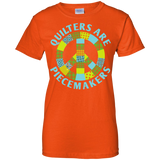 Quilters are Piecemakers Ladies Custom 100% Cotton T-Shirt - Crafter4Life - 9