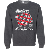 Quilters Make Better Comforters Crewneck Sweatshirts - Crafter4Life - 10