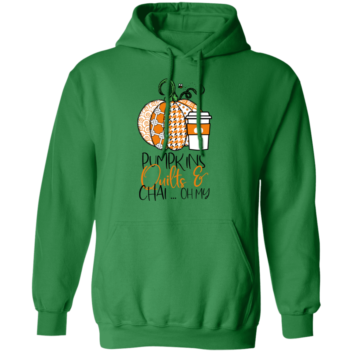 Pumpkins, Quilts & Chai Hoodie