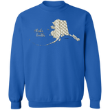 Alaska Knitter Crewneck Pullover Sweatshirt