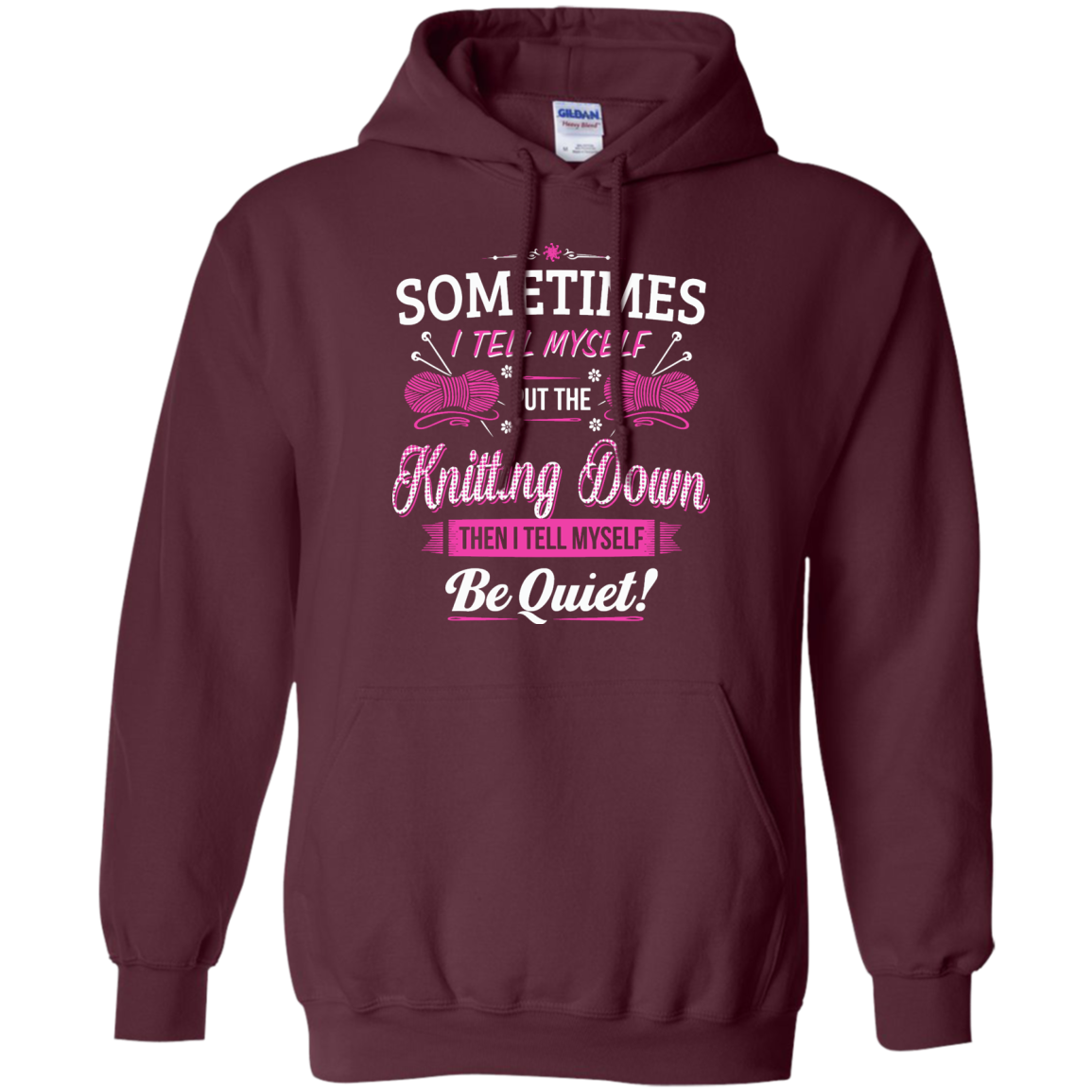 Put the Knitting Down Pullover Hoodies - Crafter4Life - 7