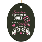 Time to Quilt - Mom Ornaments