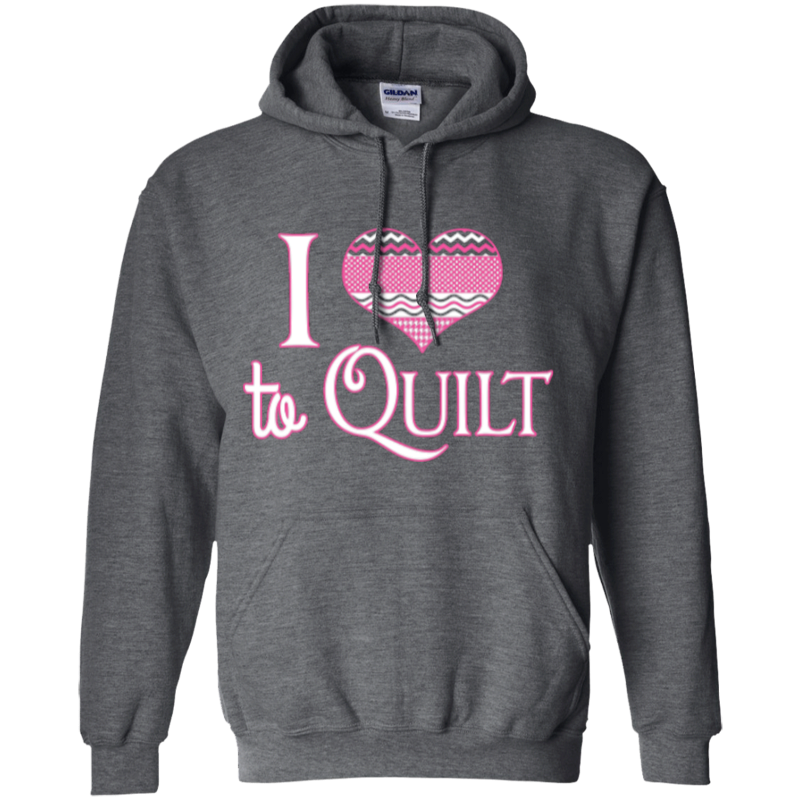 I Heart to Quilt Pullover Hoodies - Crafter4Life - 3