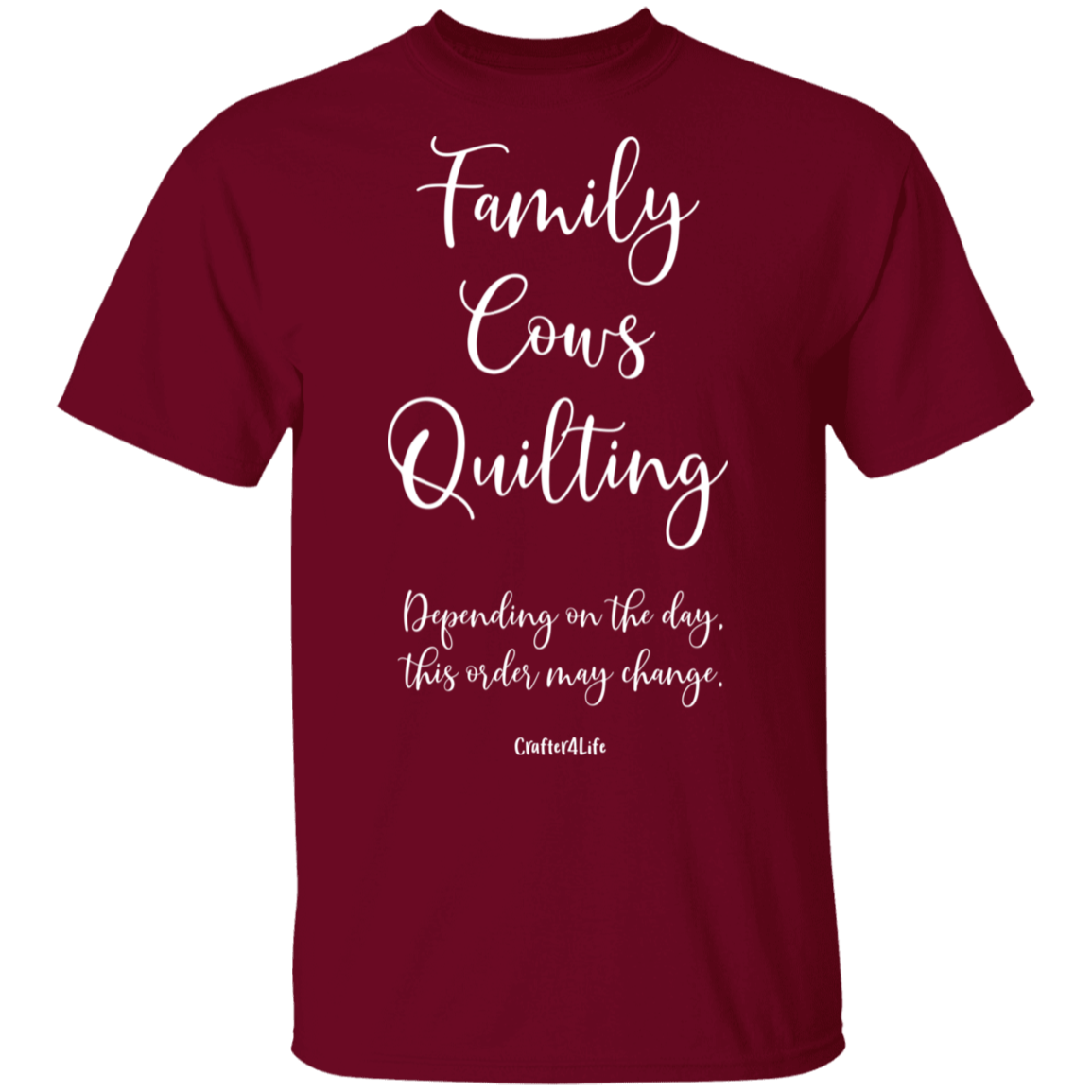 Family-Cows-Quilting T-Shirt