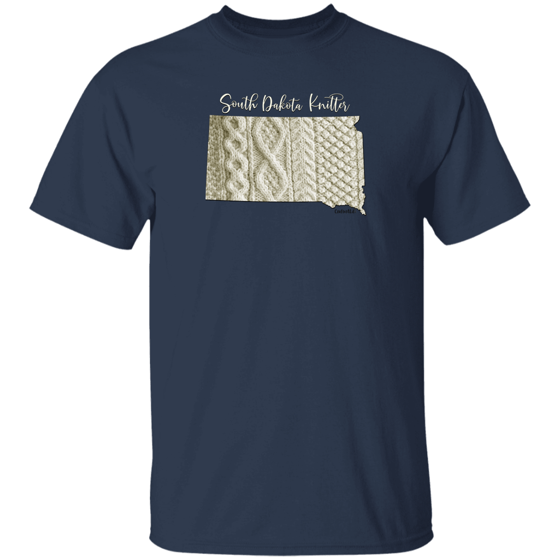South Dakota Knitter Cotton T-Shirt