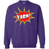 Yarn! Comic Starburst Crewneck Pullover Sweatshirt